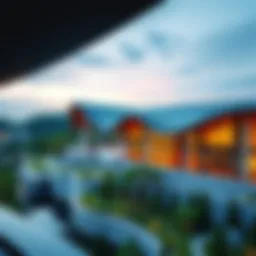 A scenic view of Arion Jeju showcasing its architectural beauty