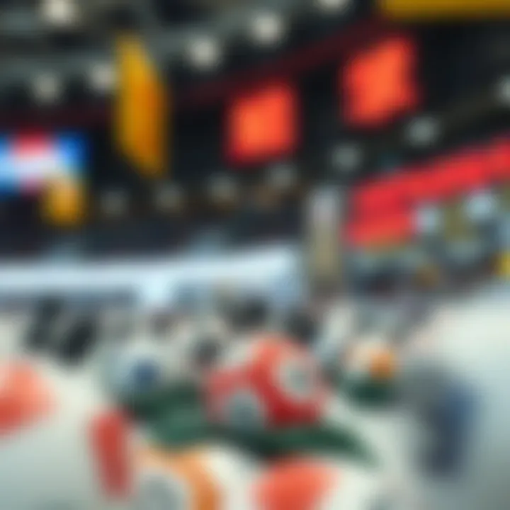 A conceptual illustration of lottery and sports betting integration