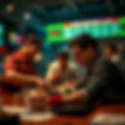 Conceptual representation of collaborative betting