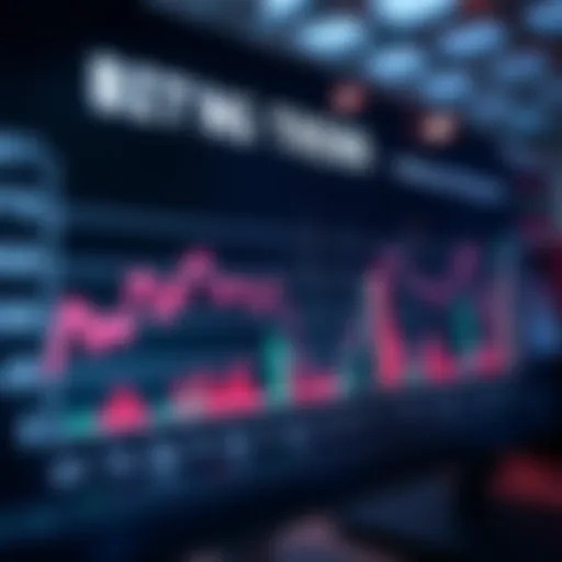An analytical graph showcasing betting trends in horse racing