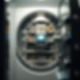 A secure vault representing high cash deposits