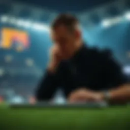 An infographic illustrating the concept of link fraud in online betting