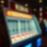A modern lottery drawing machine in action