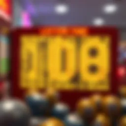 Visualization of historical lottery number patterns