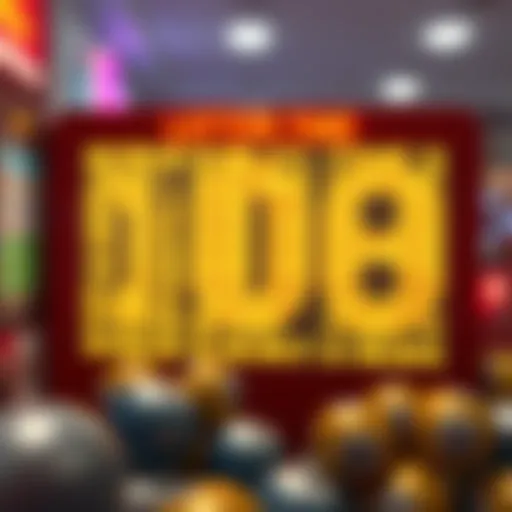 Visualization of historical lottery number patterns