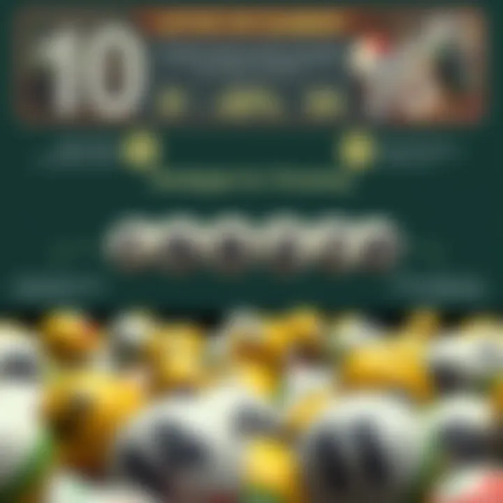 Infographic illustrating effective number selection strategies