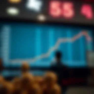 Graph showing frequency of lottery number occurrences