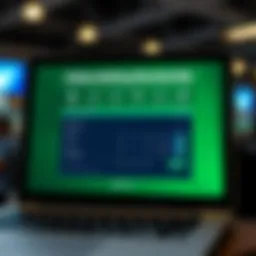 A digital interface representing online registration for betting