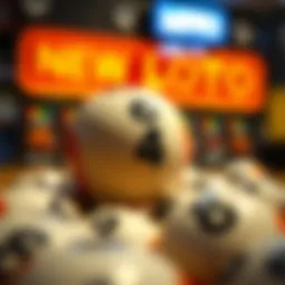 Visual representation of New Zealand Lotto numbers