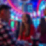 Engaging players immersed in a vibrant lottery environment