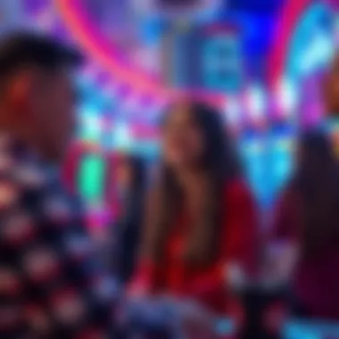 Immersive Experience in Speed Kino Engaging players immersed in a vibrant lottery environment