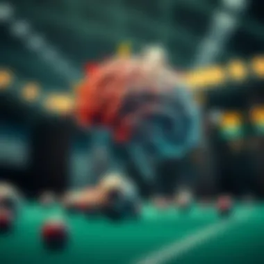 Psychological Factors in Betting Decisions An abstract art symbolizing psychological aspects in betting